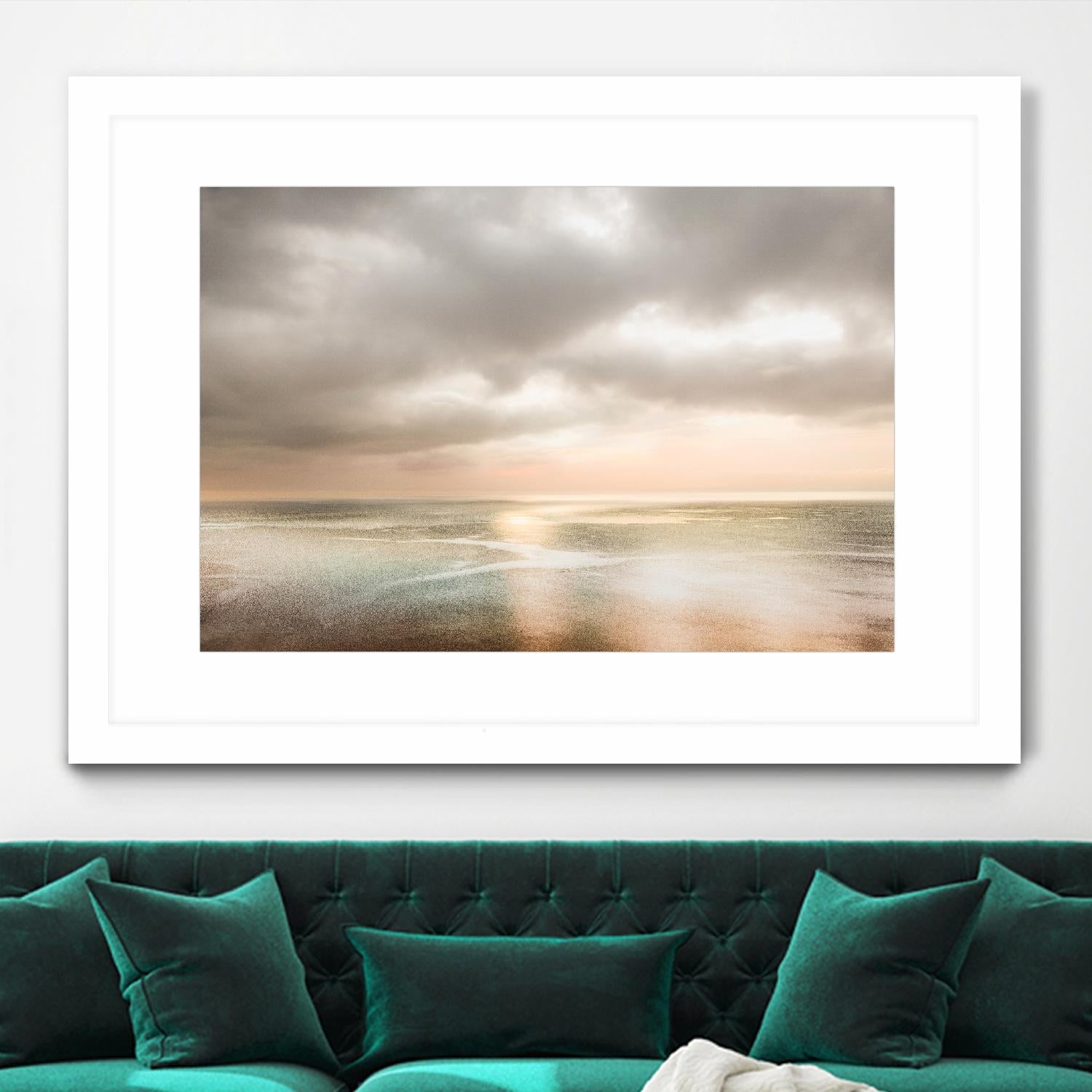 Héllébores by Archive on GIANT ART - green floral