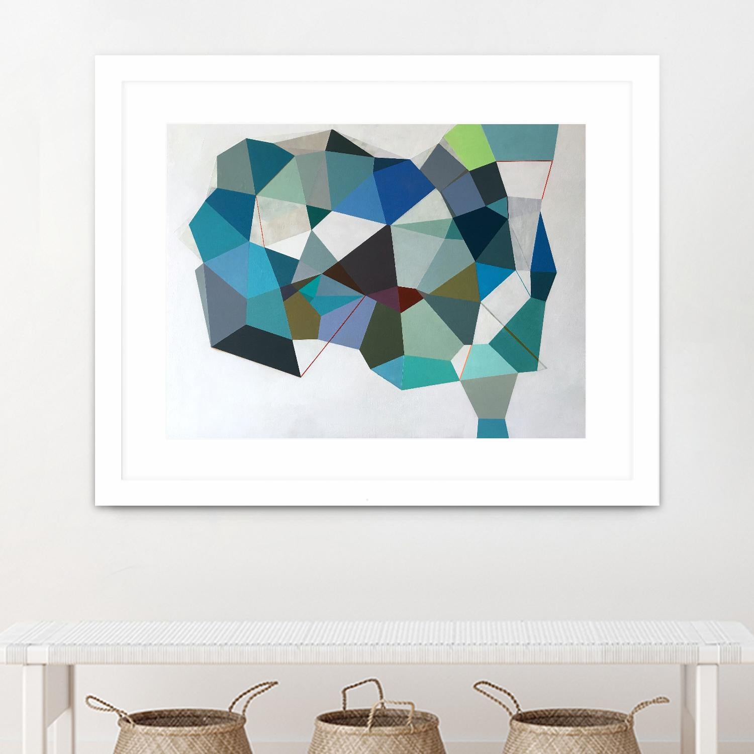 No Apparent Reason by Naomi Taitz Duffy on GIANT ART - multicolor abstracts; contemporary