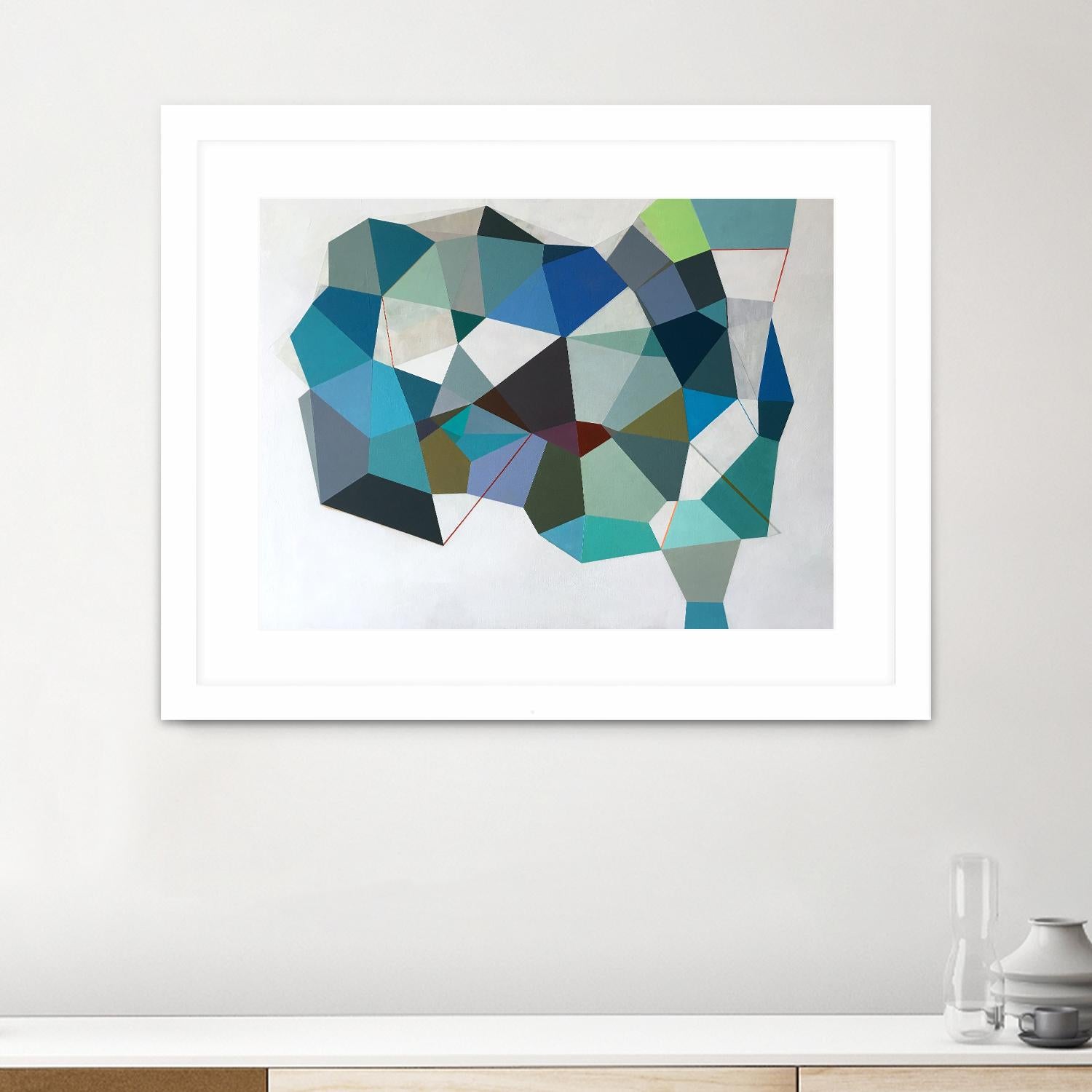 No Apparent Reason by Naomi Taitz Duffy on GIANT ART - multicolor abstracts; contemporary