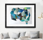 No Apparent Reason by Naomi Taitz Duffy on GIANT ART - multicolor abstracts; contemporary