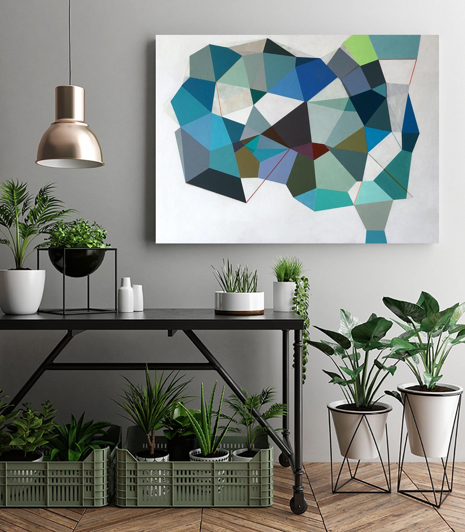 No Apparent Reason by Naomi Taitz Duffy on GIANT ART - multicolor abstracts; contemporary