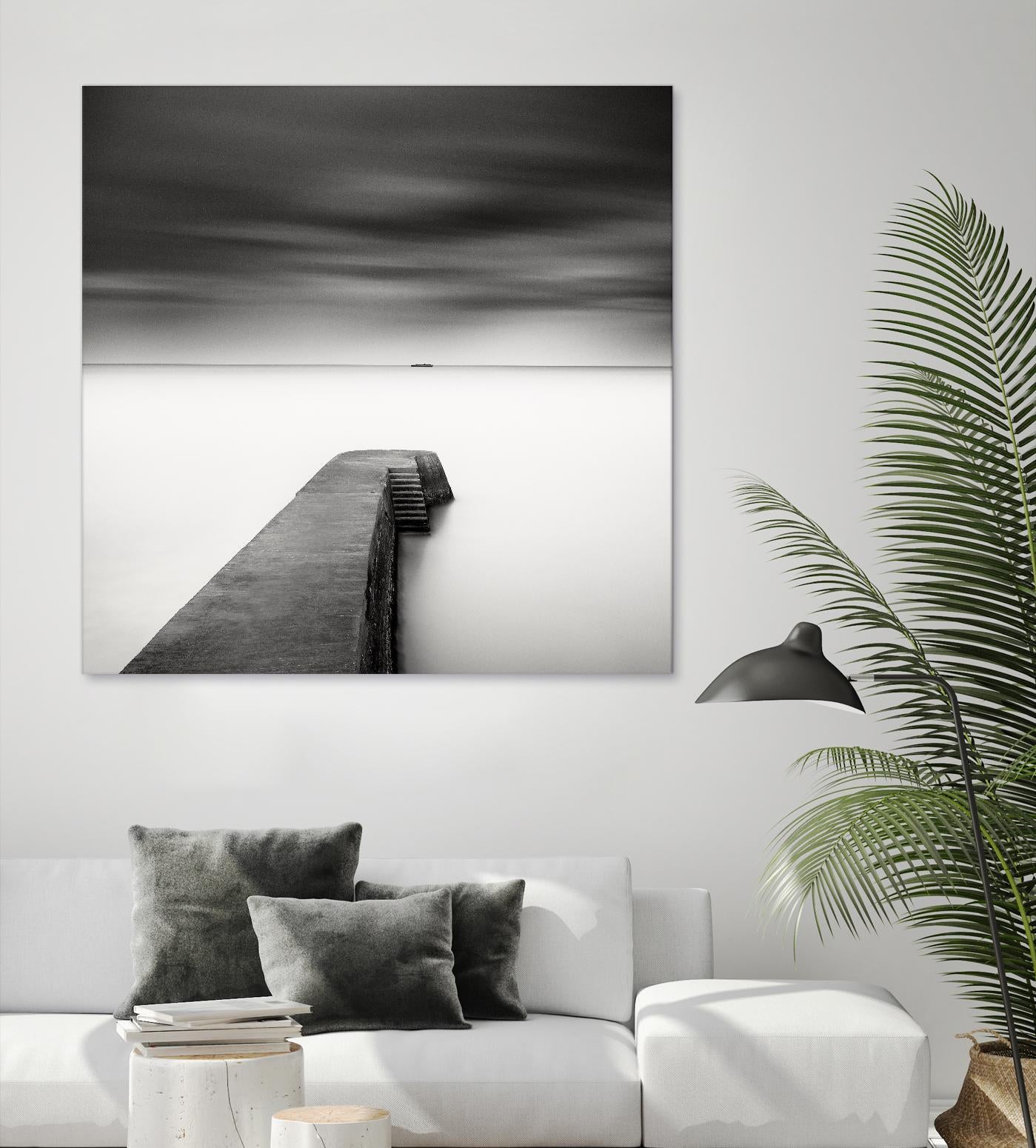 The Jetty-Study #1 by Wilco Dragt on GIANT ART - multicolor photography; coastal; landscapes