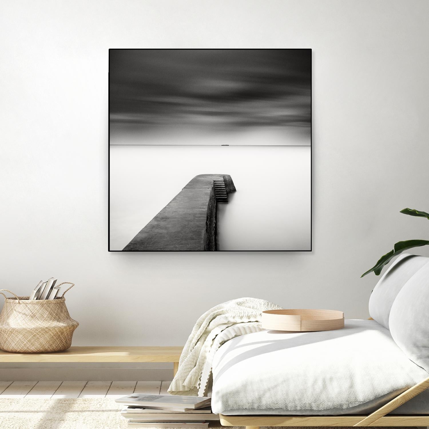 The Jetty-Study #1 by Wilco Dragt on GIANT ART - multicolor photography; coastal; landscapes