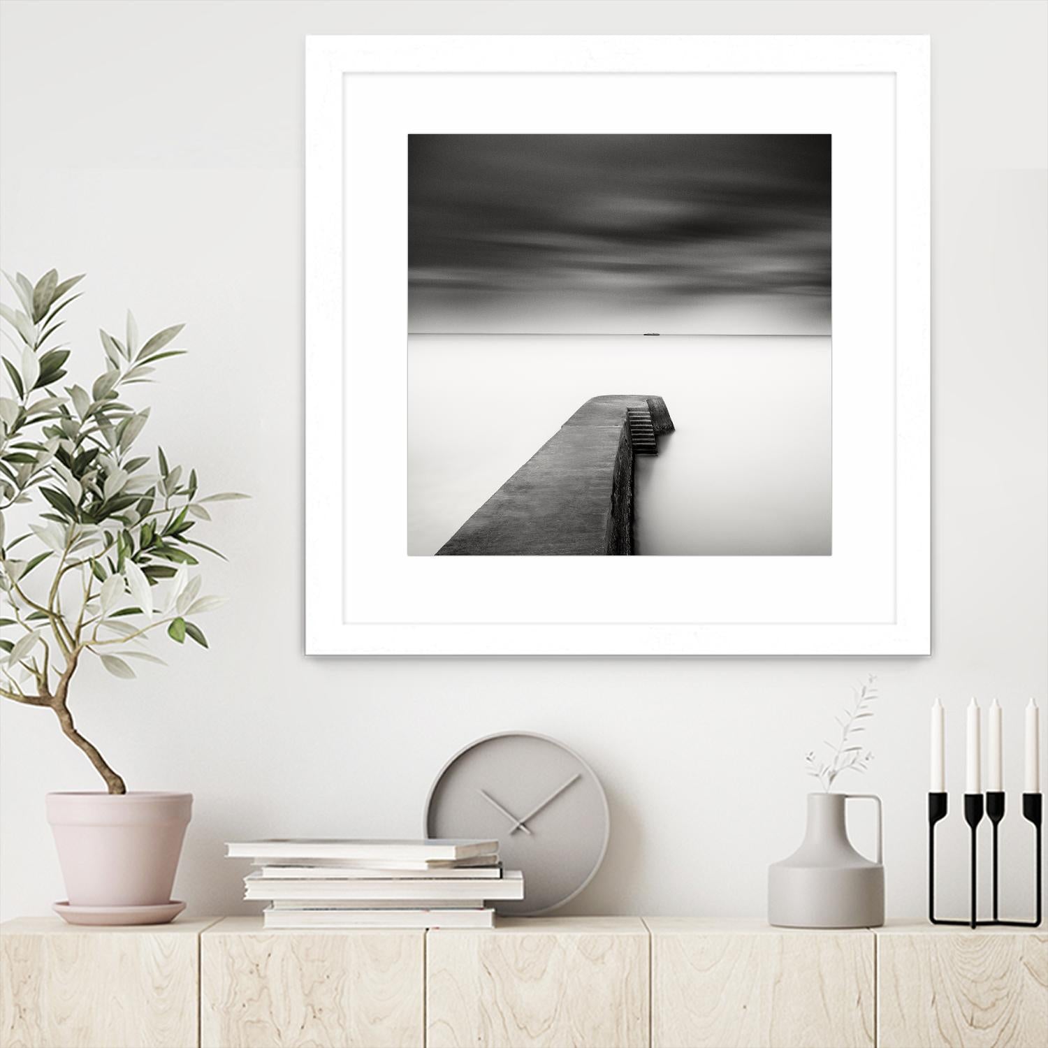 The Jetty-Study #1 by Wilco Dragt on GIANT ART - multicolor photography; coastal; landscapes