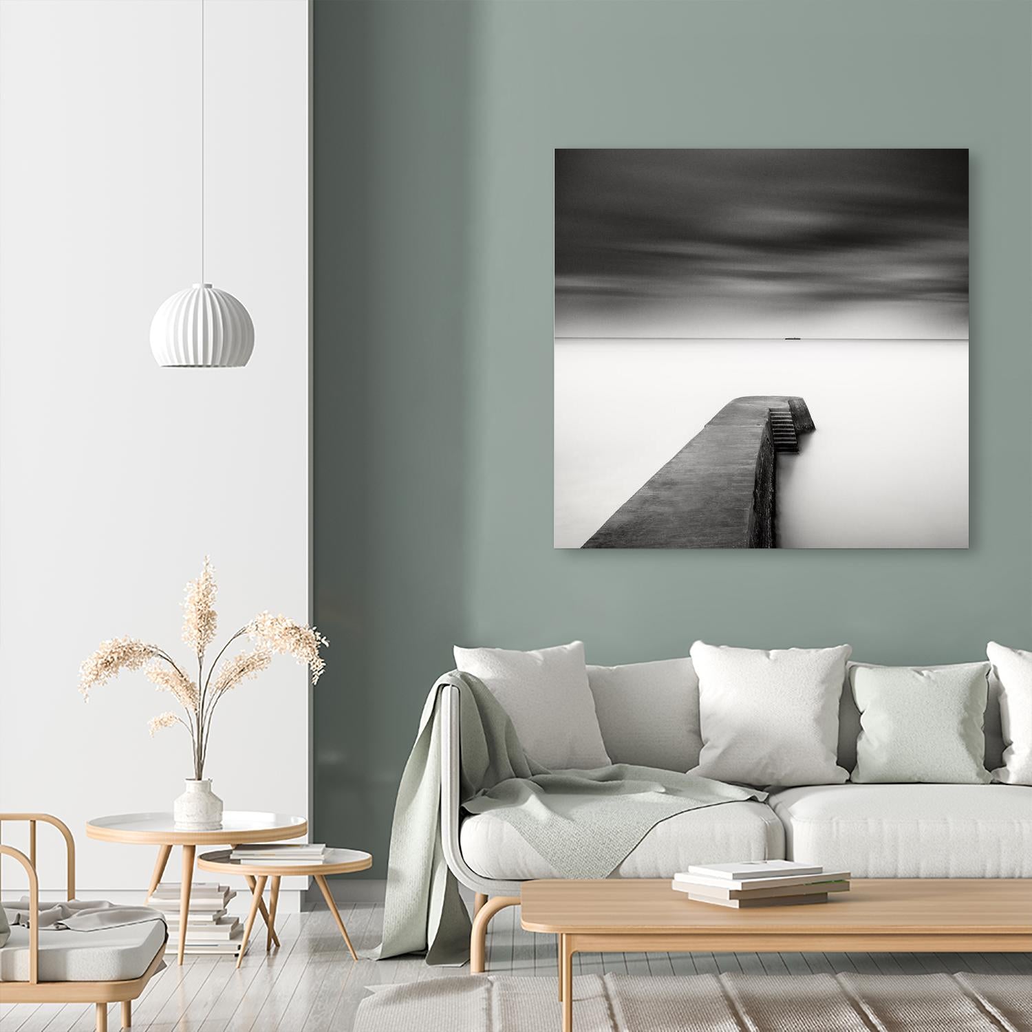 The Jetty-Study #1 by Wilco Dragt on GIANT ART - multicolor photography; coastal; landscapes