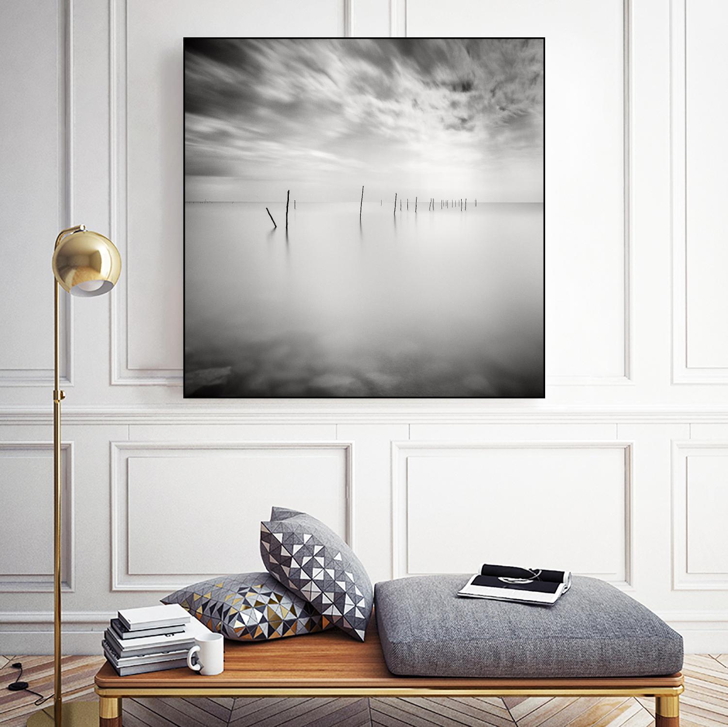 Twenty Two Sticks by Wilco Dragt on GIANT ART - multicolor photography; coastal; landscapes