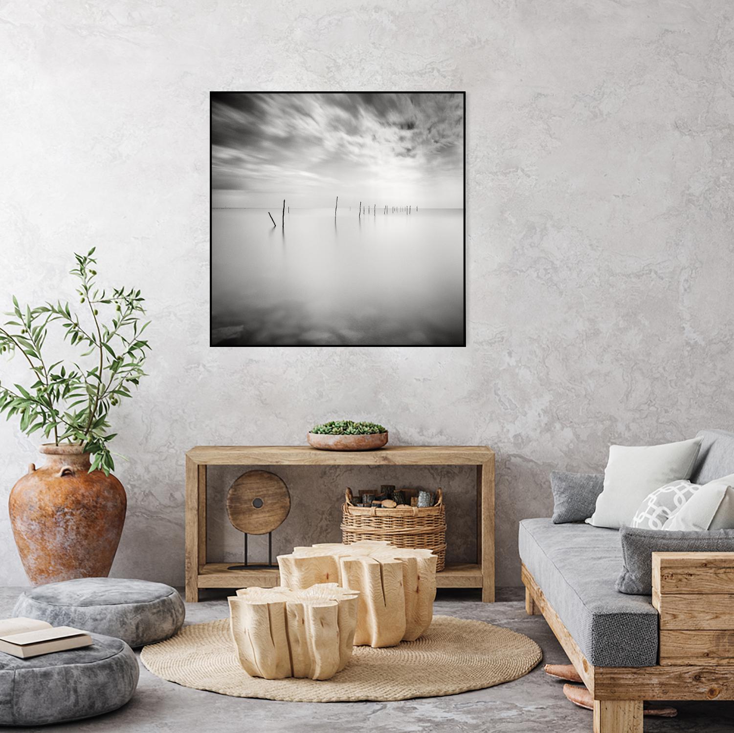 Twenty Two Sticks by Wilco Dragt on GIANT ART - multicolor photography; coastal; landscapes