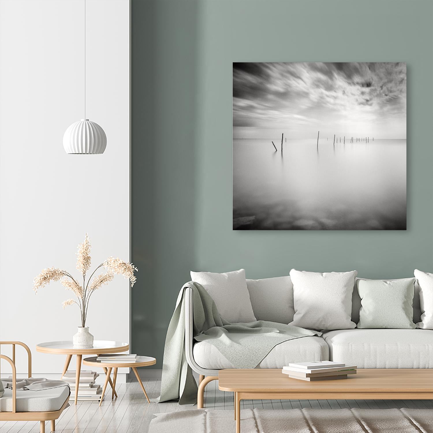 Twenty Two Sticks by Wilco Dragt on GIANT ART - multicolor photography; coastal; landscapes