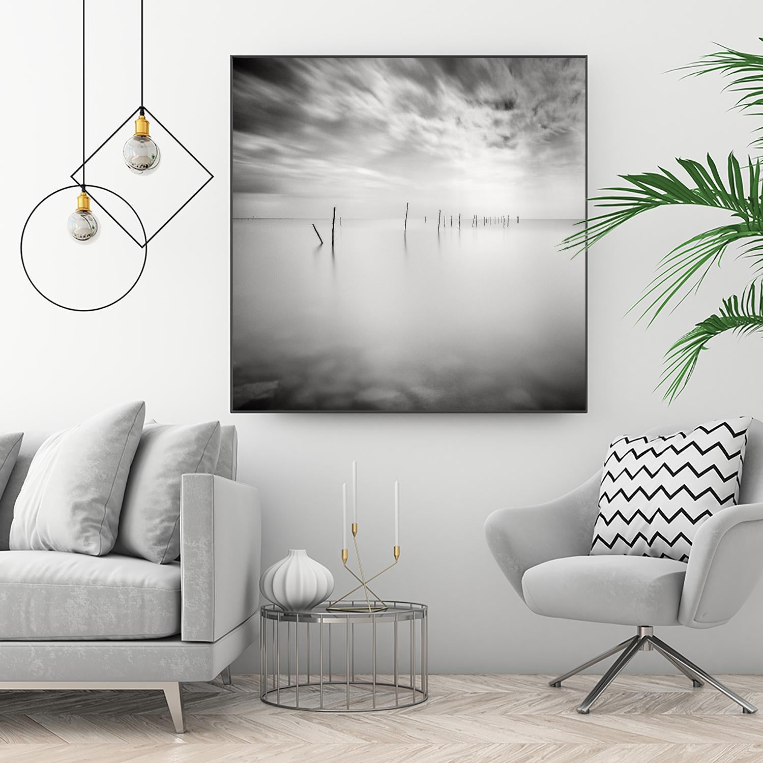 Twenty Two Sticks by Wilco Dragt on GIANT ART - multicolor photography; coastal; landscapes