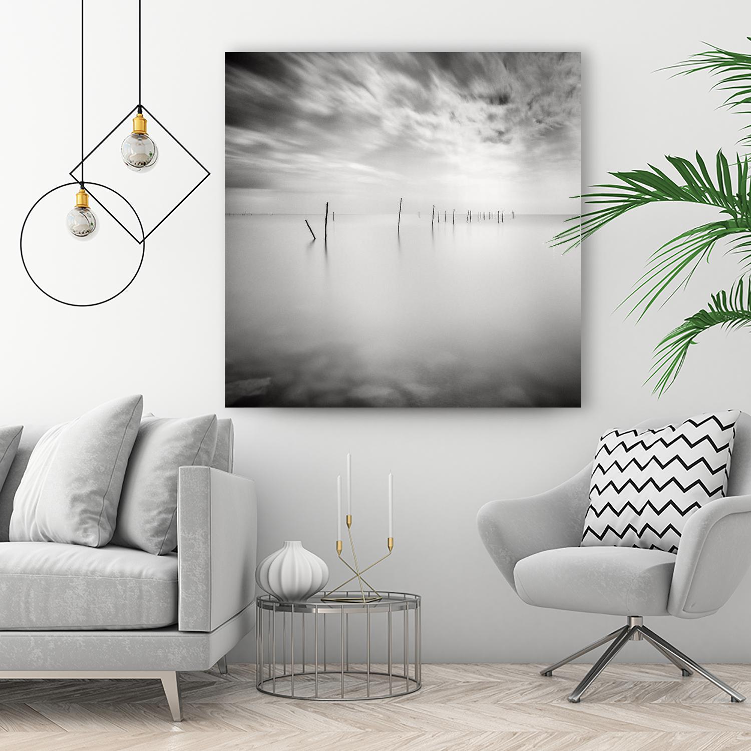 Twenty Two Sticks by Wilco Dragt on GIANT ART - multicolor photography; coastal; landscapes