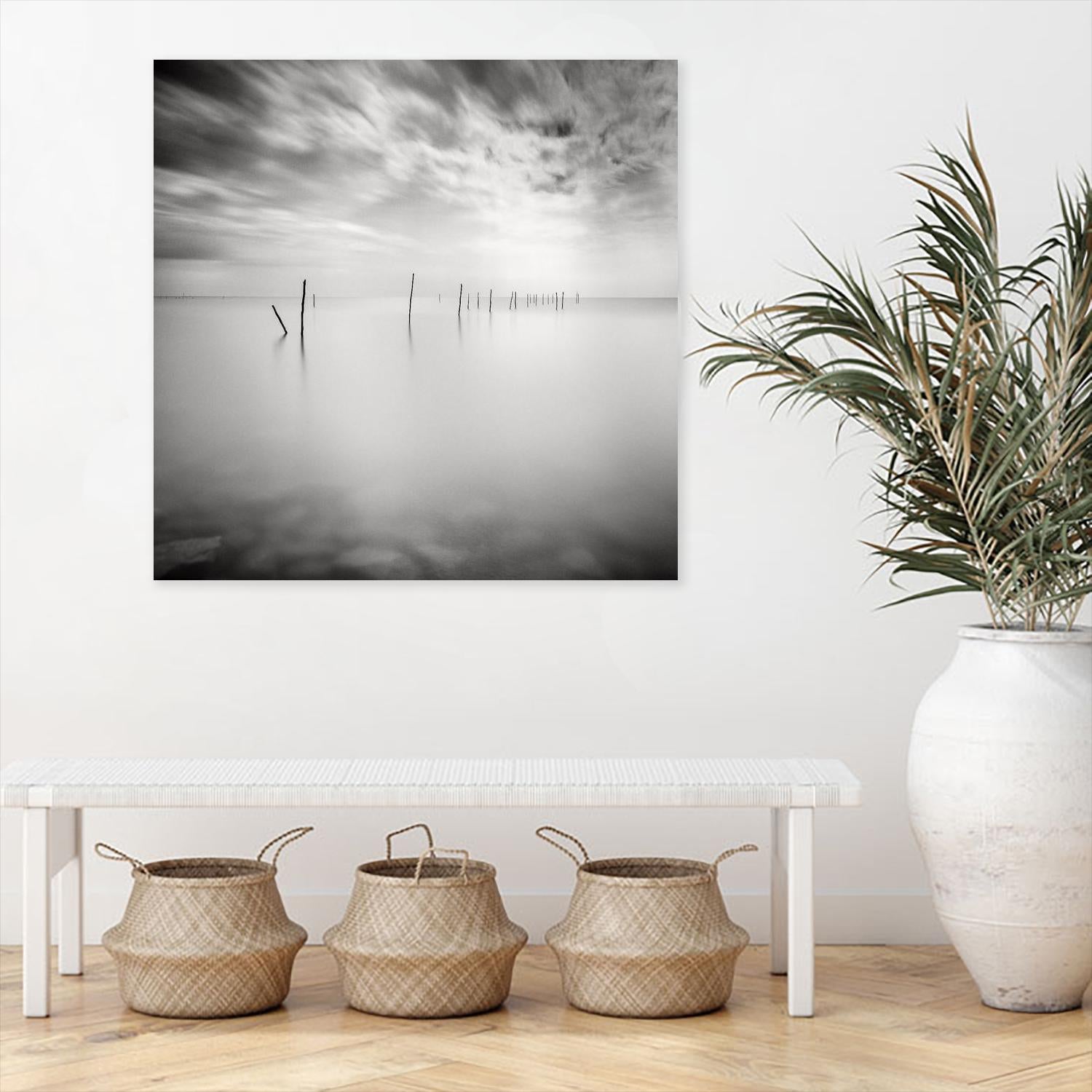 Twenty Two Sticks by Wilco Dragt on GIANT ART - multicolor photography; coastal; landscapes