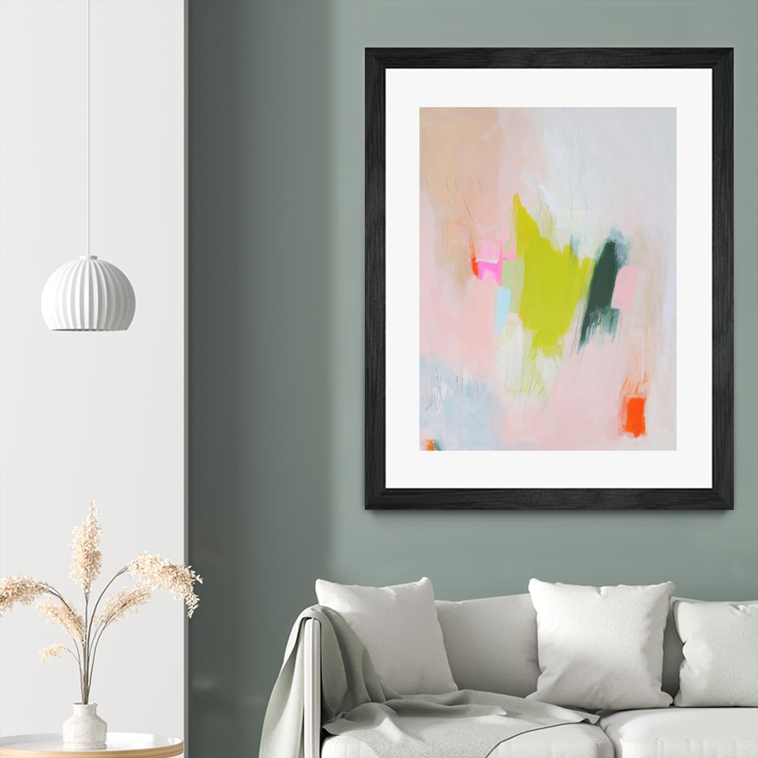 Lucia by Melissa Donoho on GIANT ART - pink abstracts, contemporary