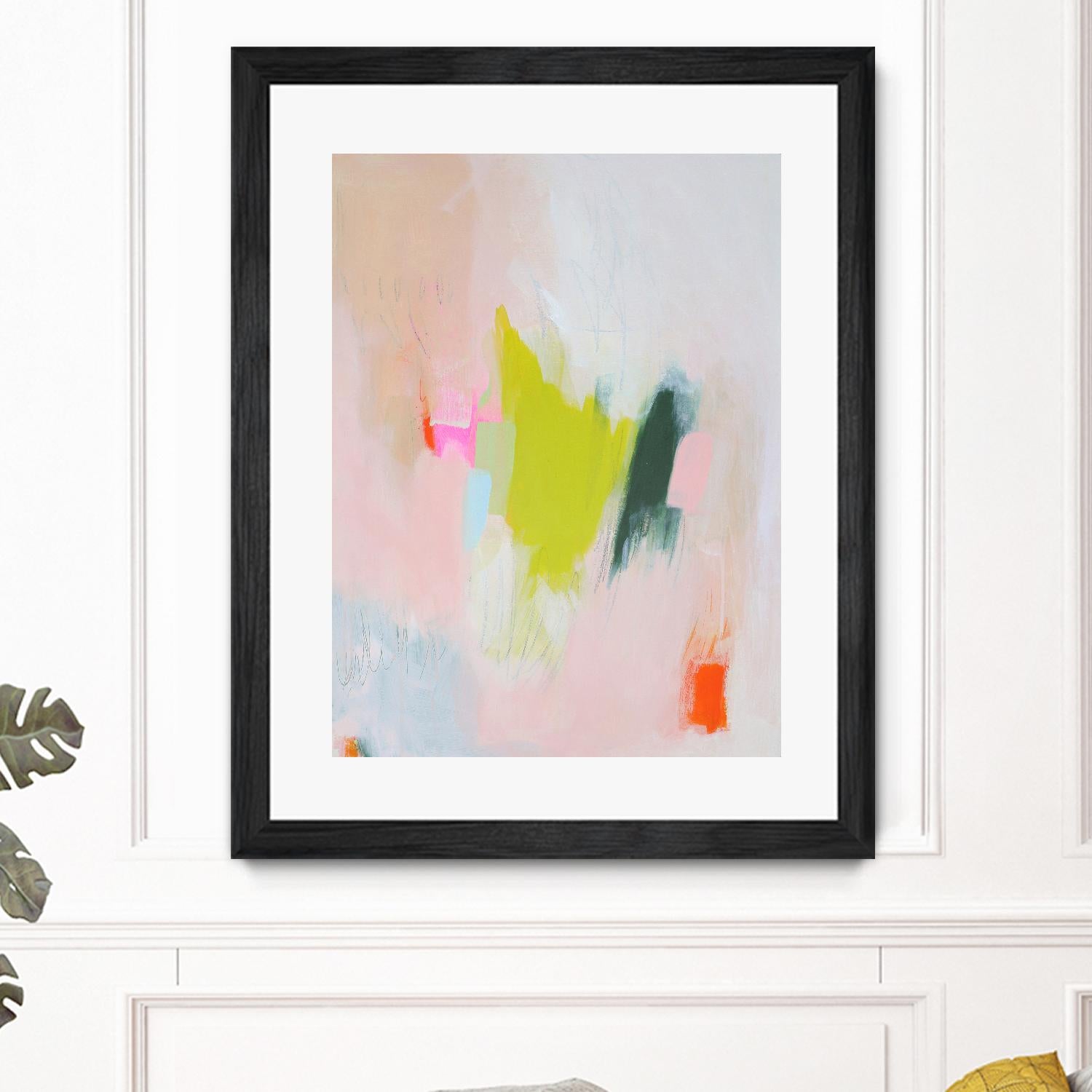 Lucia by Melissa Donoho on GIANT ART - pink abstracts, contemporary
