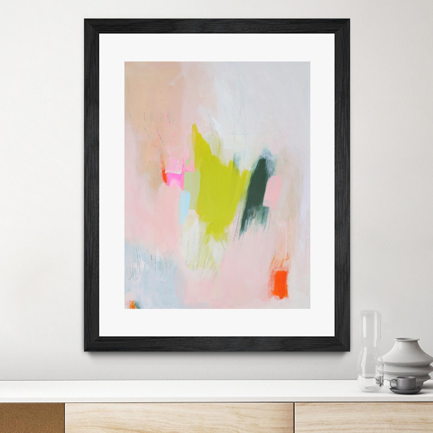 Lucia by Melissa Donoho on GIANT ART - pink abstracts, contemporary