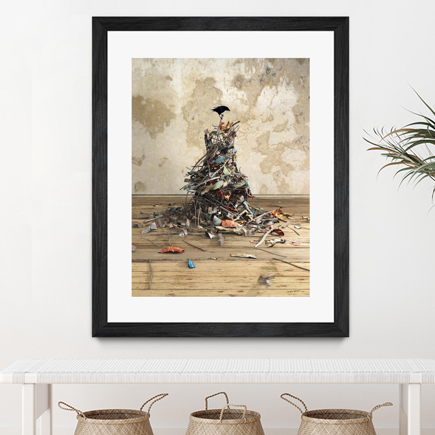 New Worth by Cynthia Decker on GIANT ART - multi contemporary, animals, urban/pop surrealism, birds