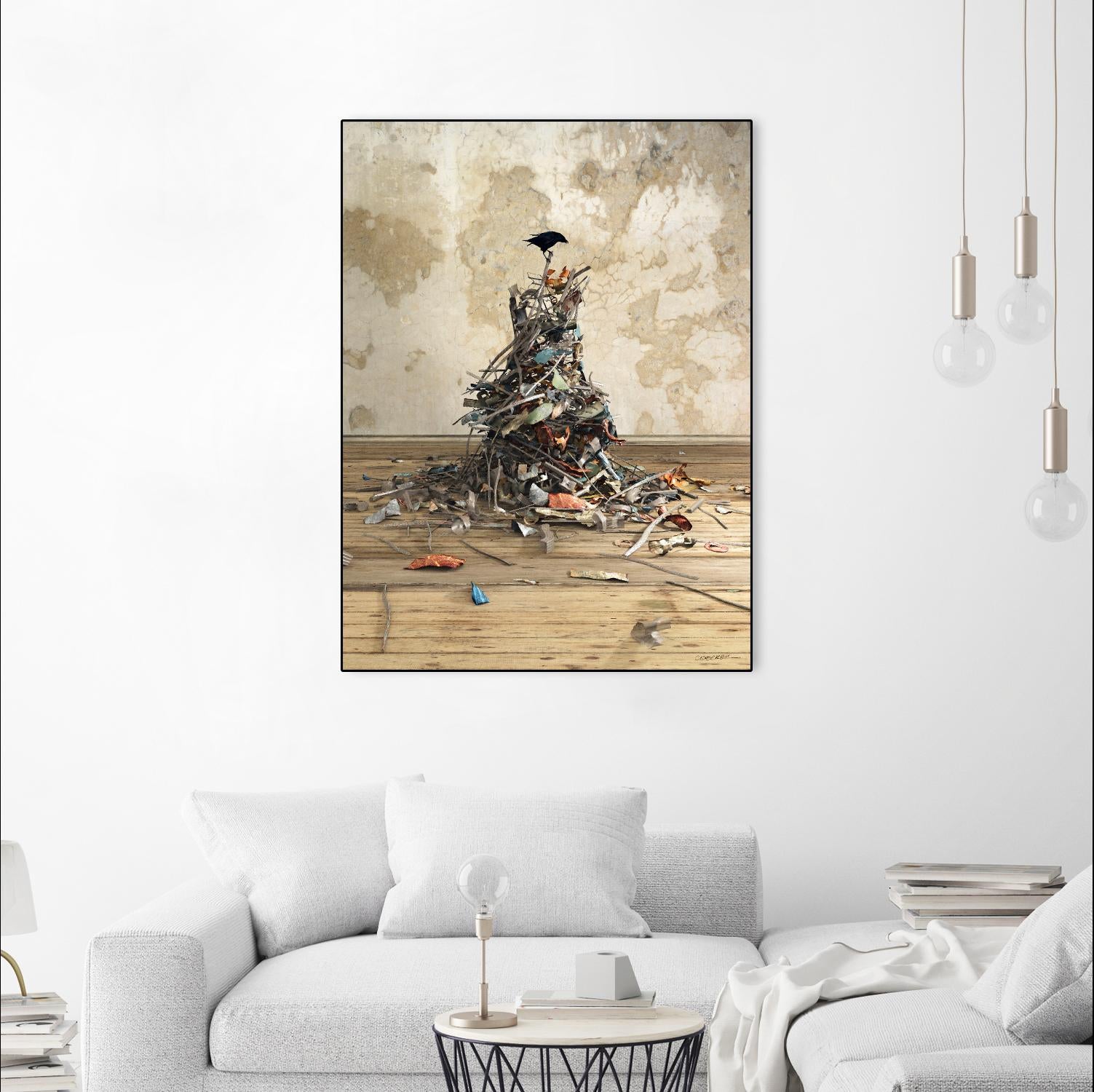 New Worth by Cynthia Decker on GIANT ART - multi contemporary, animals, urban/pop surrealism, birds