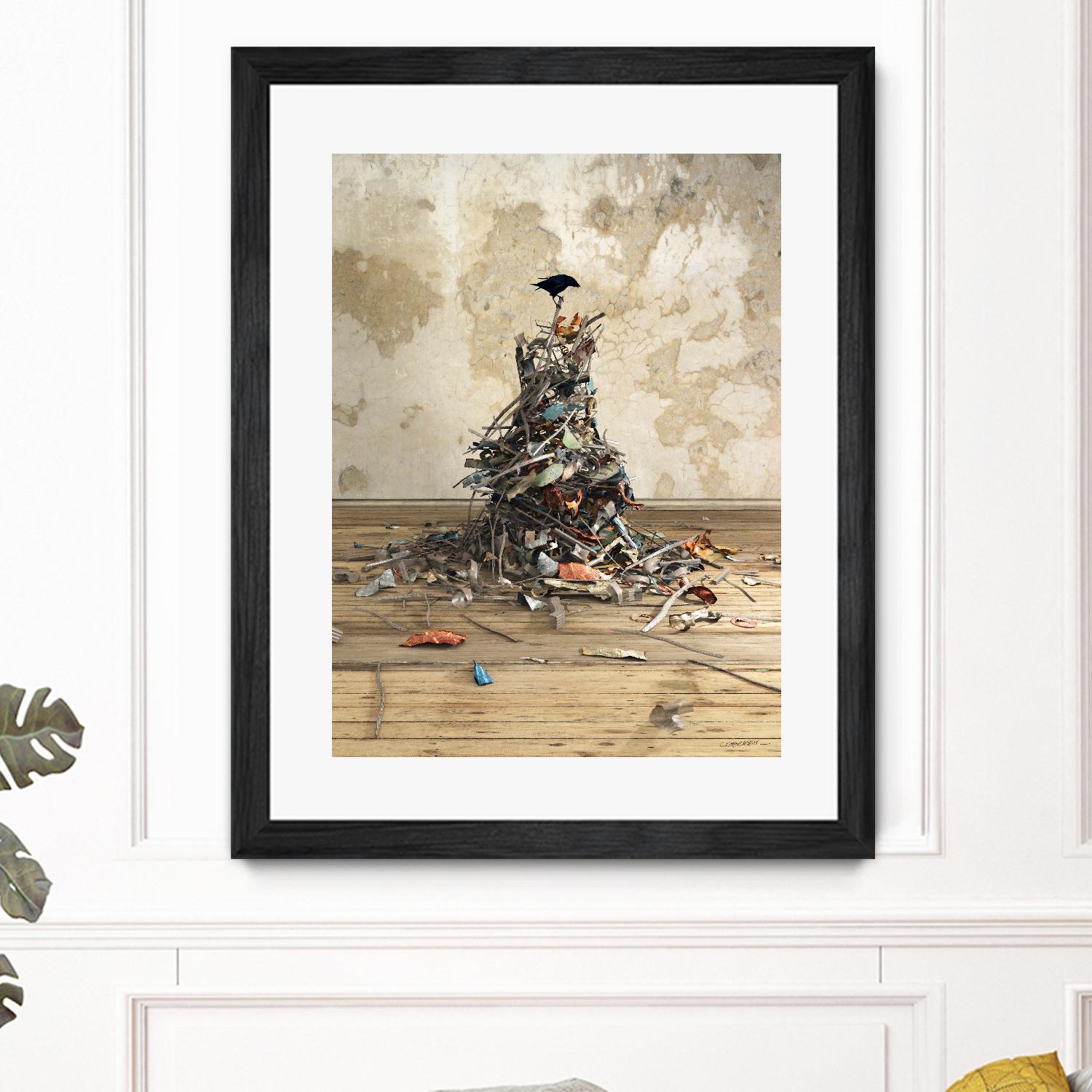 New Worth by Cynthia Decker on GIANT ART - multi contemporary, animals, urban/pop surrealism, birds