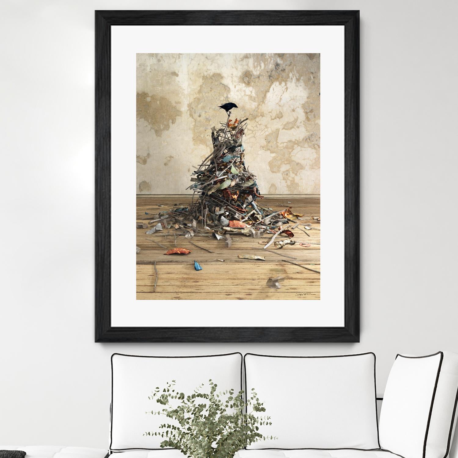 New Worth by Cynthia Decker on GIANT ART - multi contemporary, animals, urban/pop surrealism, birds