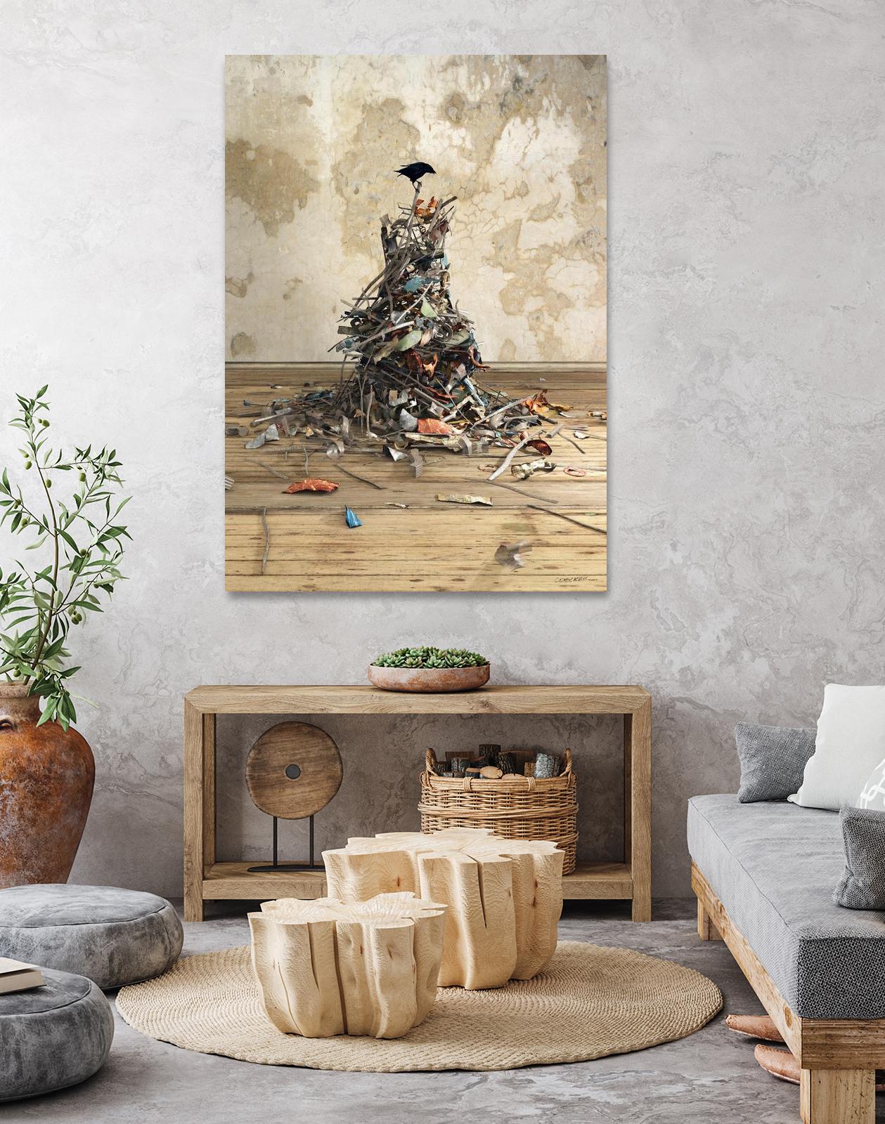 New Worth by Cynthia Decker on GIANT ART - multi contemporary, animals, urban/pop surrealism, birds