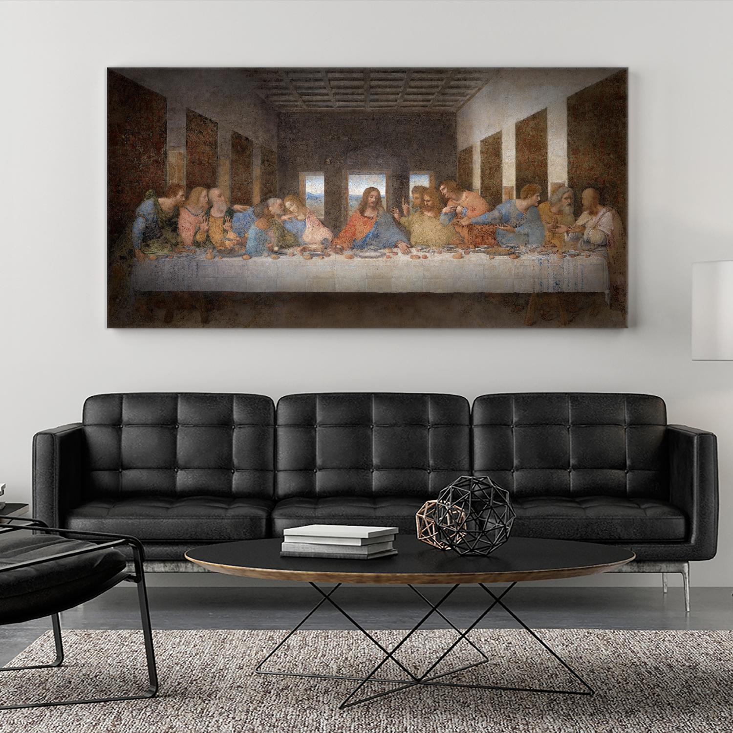 The Last Supper by Leonardo Da Vinci on GIANT ART - multicolor museum; figurative