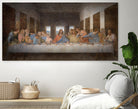 The Last Supper by Leonardo Da Vinci on GIANT ART - multicolor museum; figurative