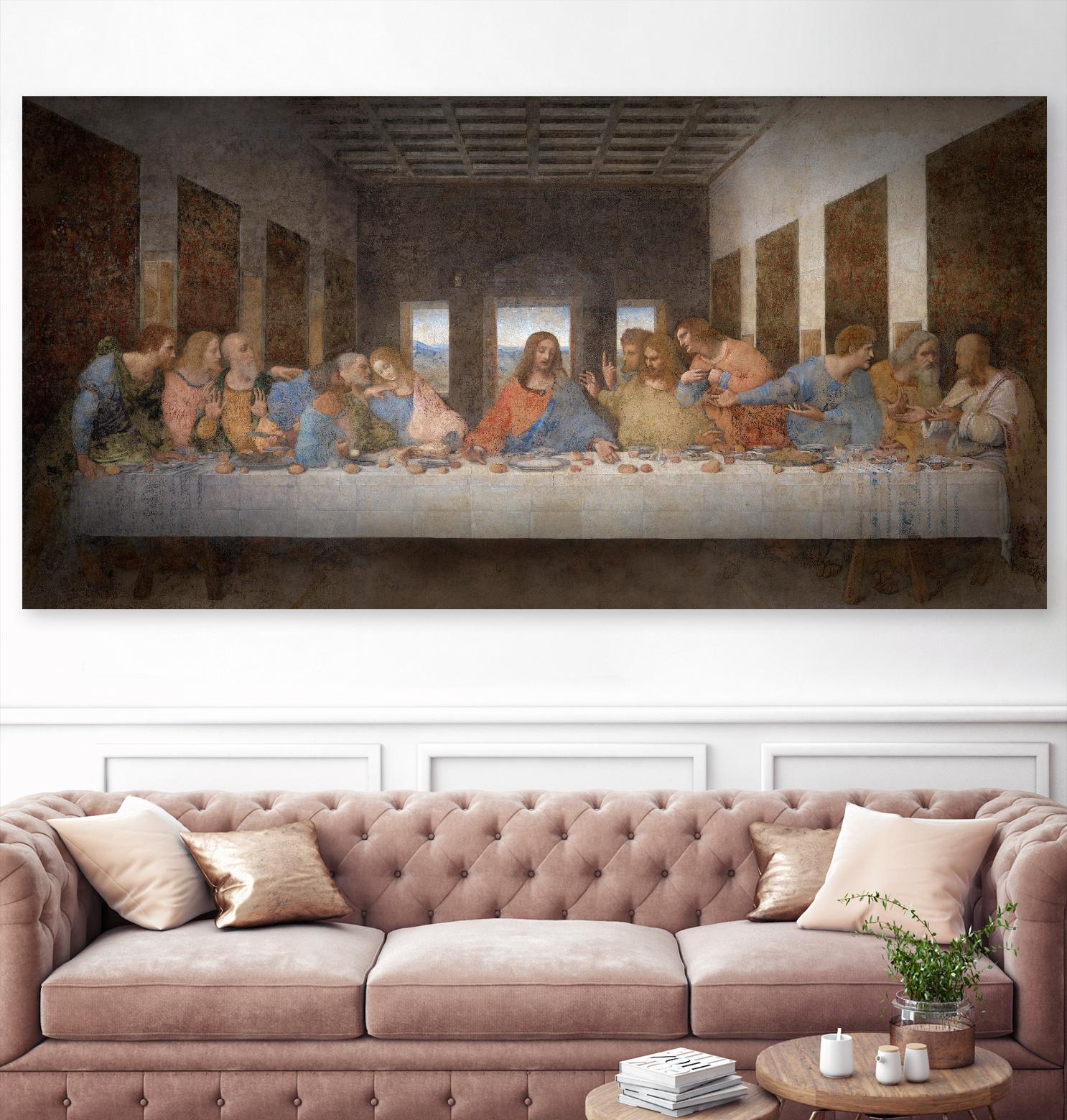 The Last Supper by Leonardo Da Vinci on GIANT ART - multicolor museum; figurative