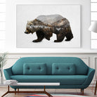The Kodiak Brown Bear by Davies Babies on GIANT ART - white animals