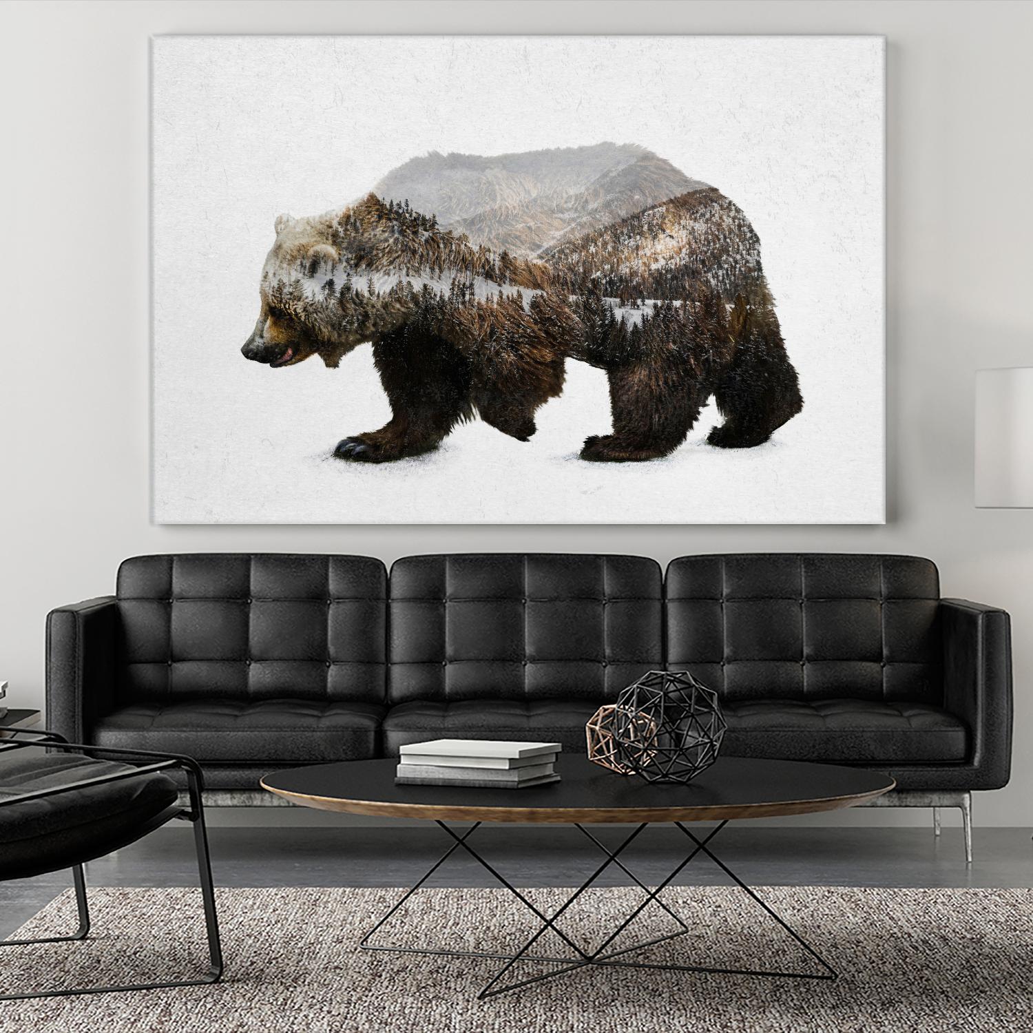 The Kodiak Brown Bear by Davies Babies on GIANT ART - white animals