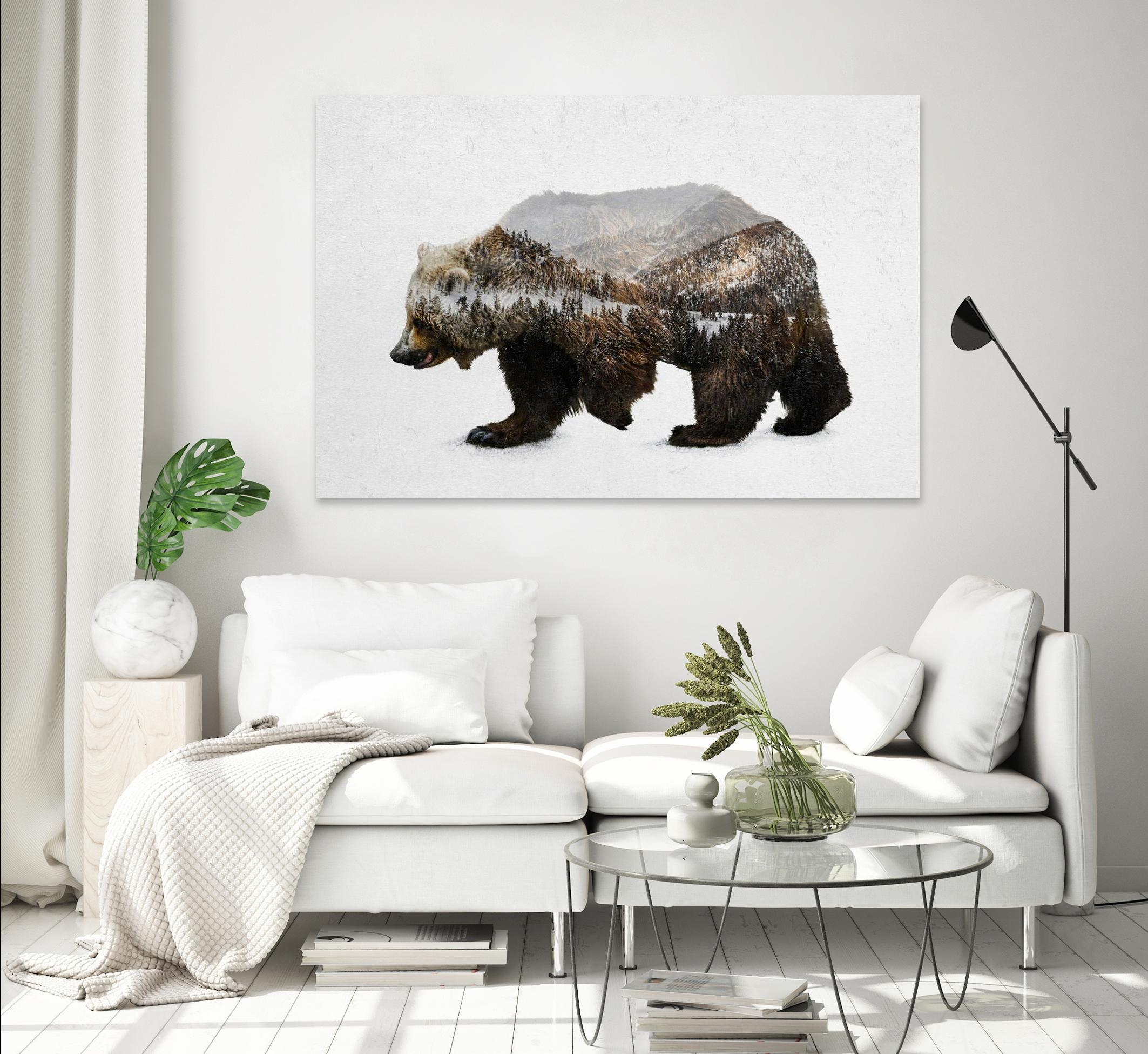 The Kodiak Brown Bear by Davies Babies on GIANT ART - white animals
