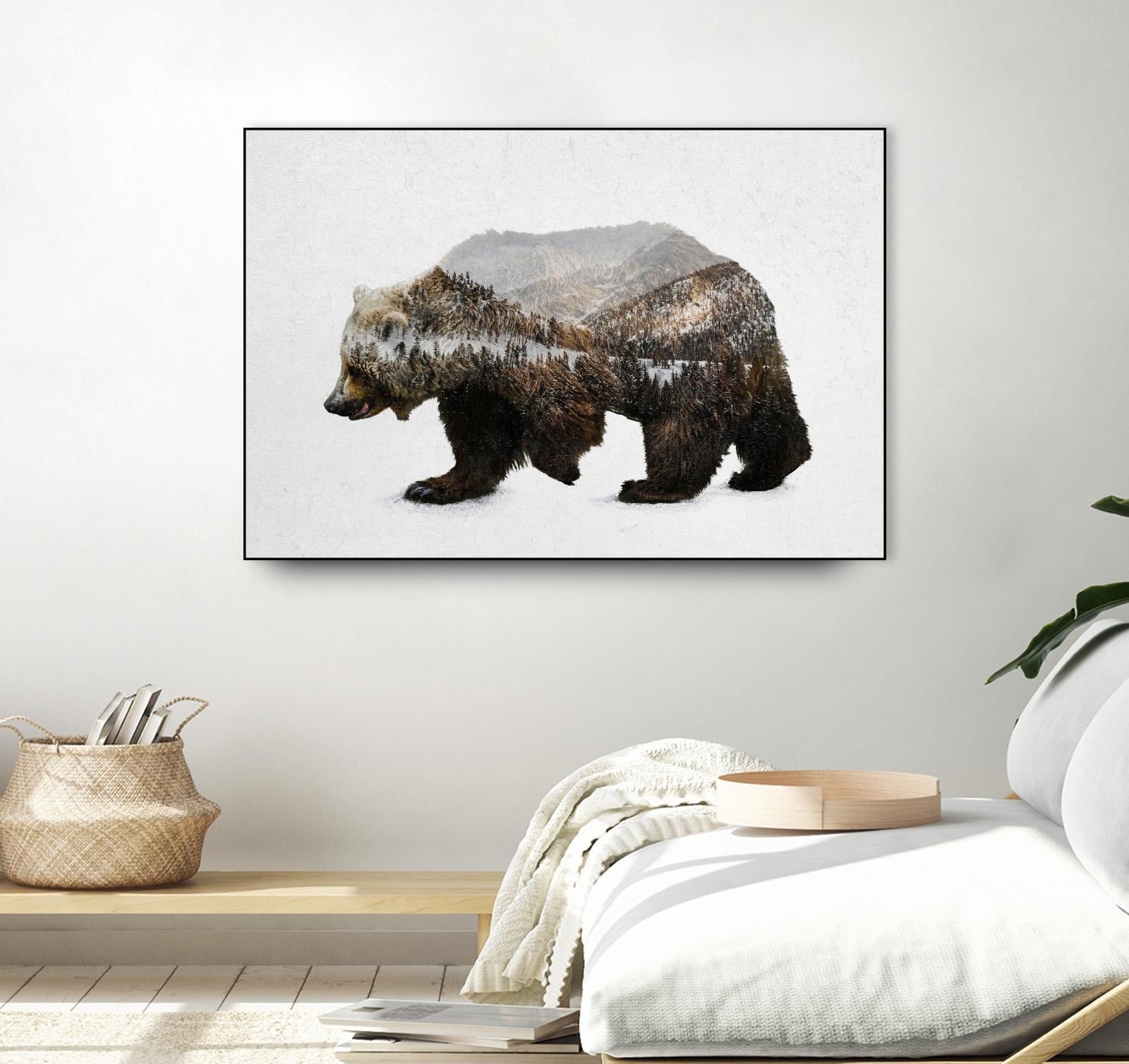 The Kodiak Brown Bear by Davies Babies on GIANT ART - white animals