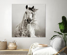 Caballo de Andaluz by Lisa Dearing on GIANT ART - grey animals