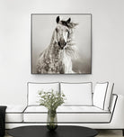 Caballo de Andaluz by Lisa Dearing on GIANT ART - grey animals