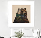 Bear Lake by Davies Babies on GIANT ART - multicolor animals; contemporary