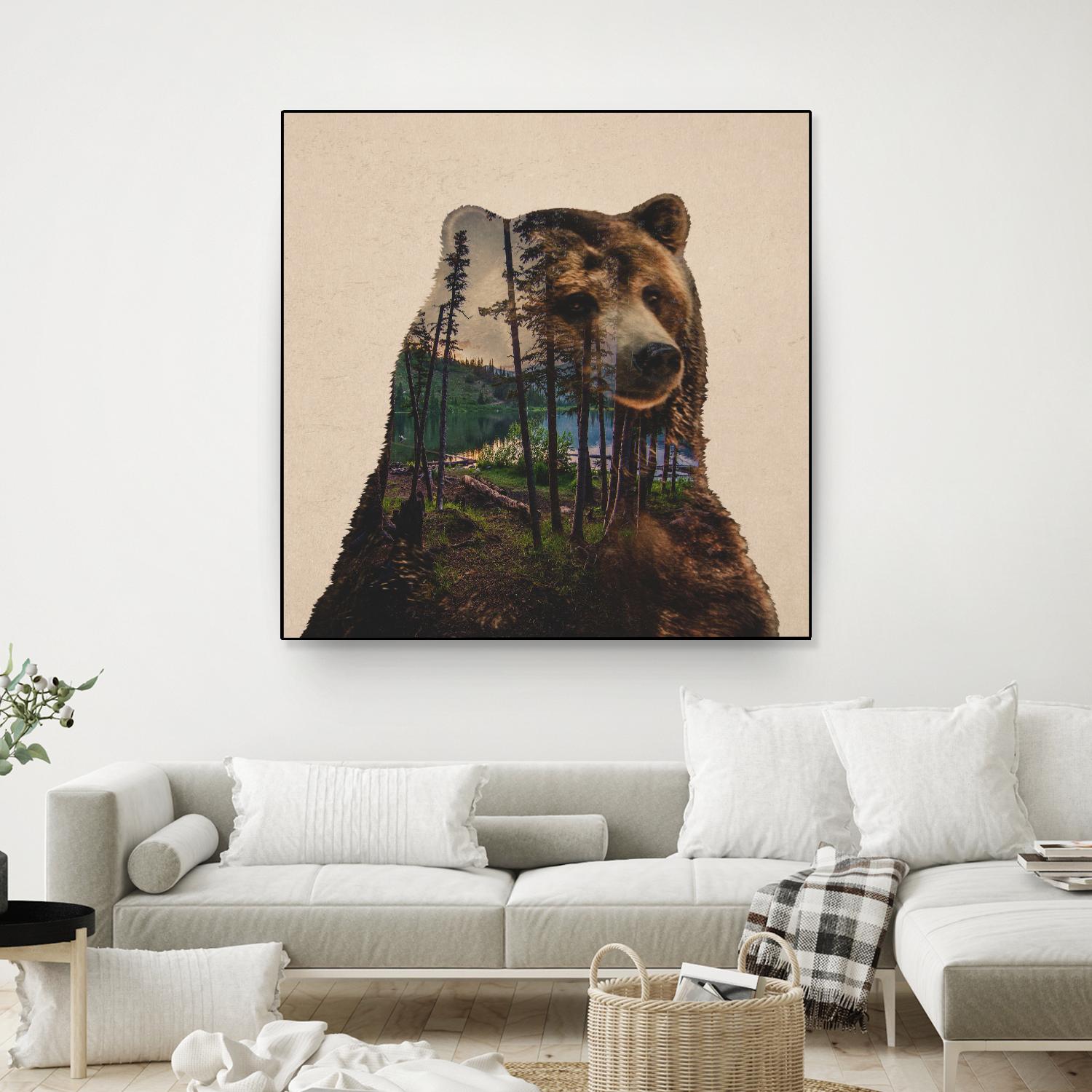 Bear Lake by Davies Babies on GIANT ART - multicolor animals; contemporary