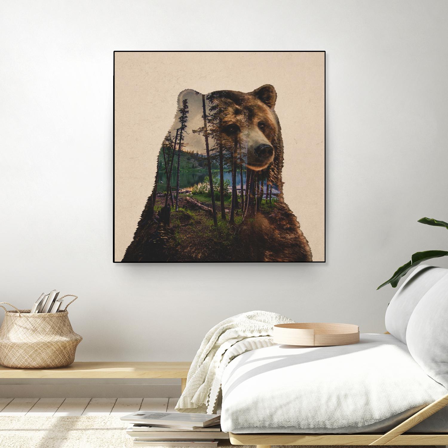 Bear Lake by Davies Babies on GIANT ART - multicolor animals; contemporary