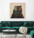 Bear Lake by Davies Babies on GIANT ART - multicolor animals; contemporary