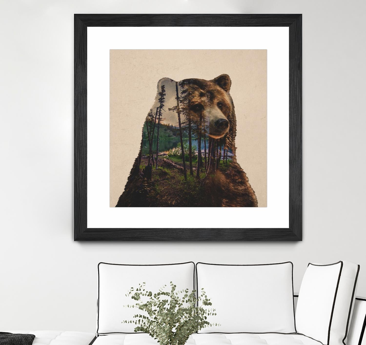 Bear Lake by Davies Babies on GIANT ART - multicolor animals; contemporary