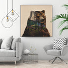 Bear Lake by Davies Babies on GIANT ART - multicolor animals; contemporary