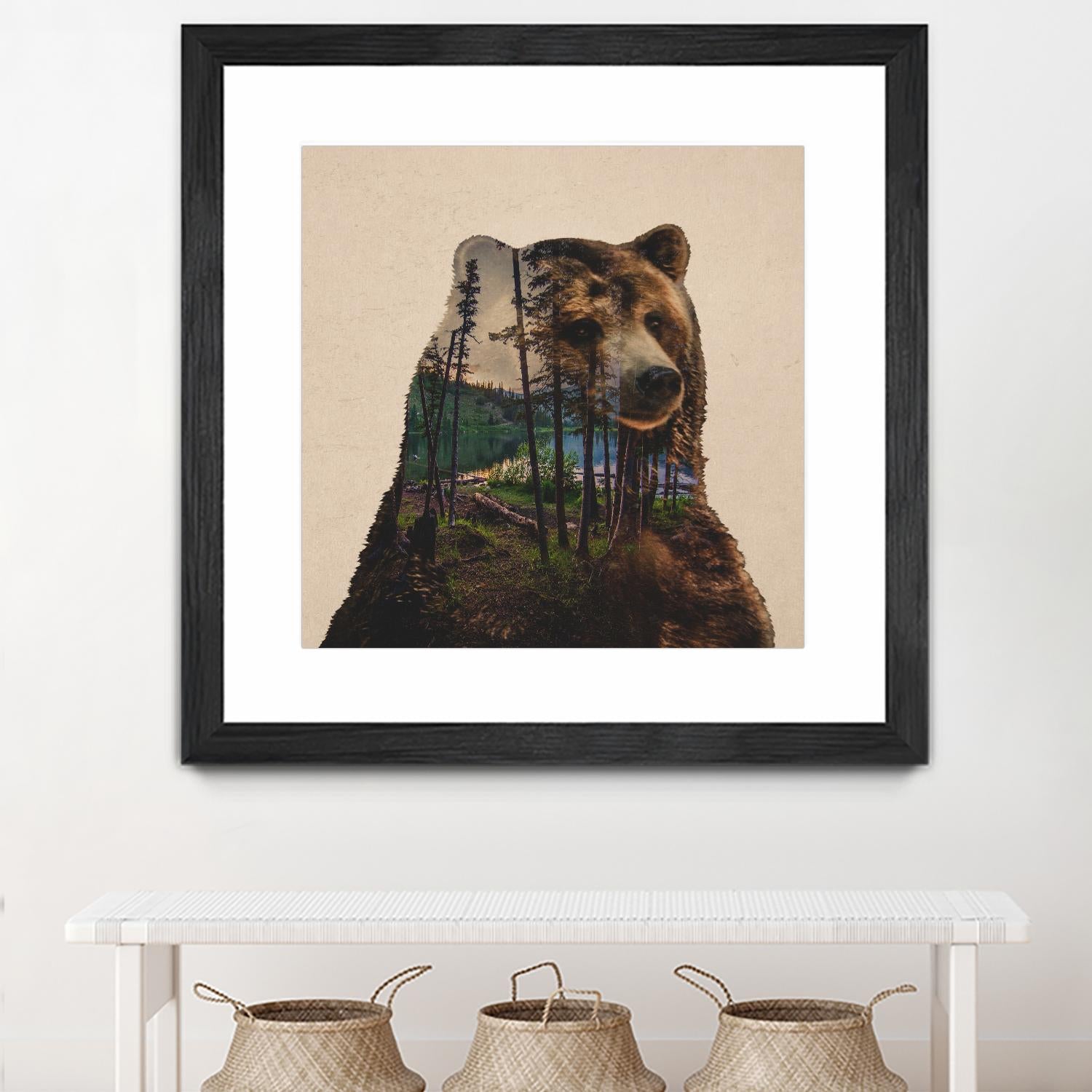 Bear Lake by Davies Babies on GIANT ART - multicolor animals; contemporary