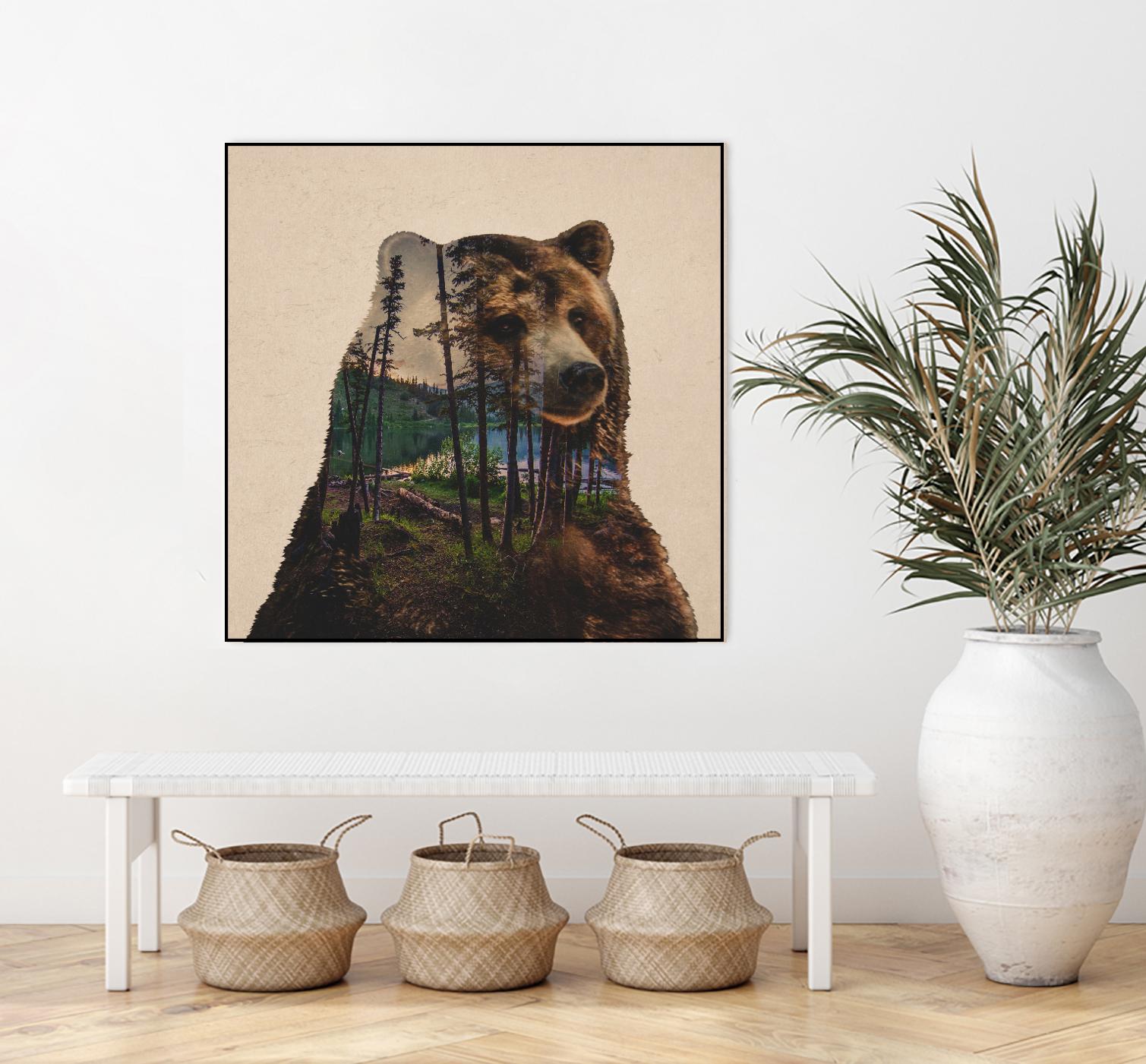 Bear Lake by Davies Babies on GIANT ART - multicolor animals; contemporary