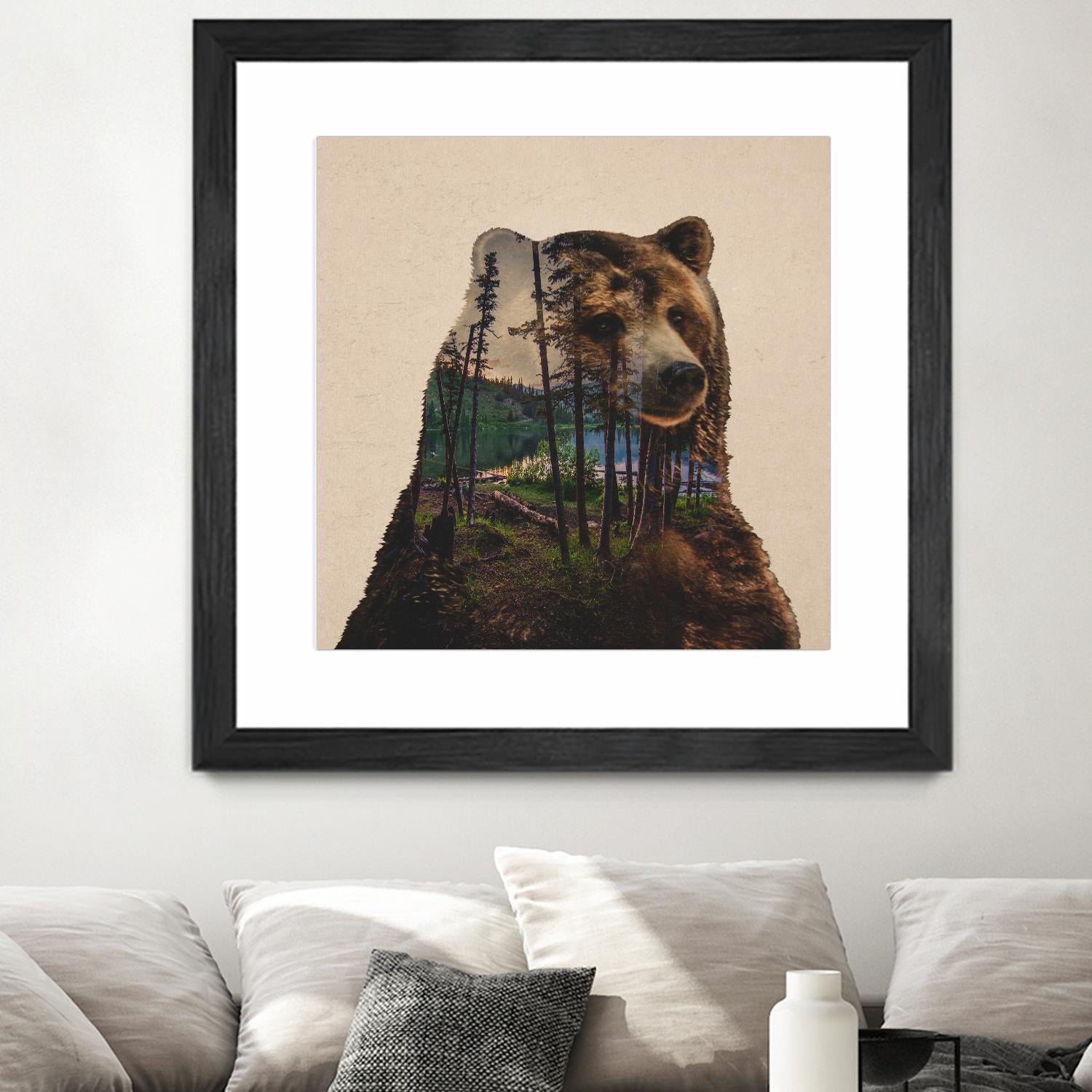 Bear Lake by Davies Babies on GIANT ART - multicolor animals; contemporary