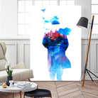 Get Away From Town by Robert Farkas on GIANT ART - white contemporary