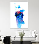 Get Away From Town by Robert Farkas on GIANT ART - white contemporary