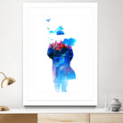 Get Away From Town by Robert Farkas on GIANT ART - white contemporary