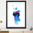 Get Away From Town by Robert Farkas on GIANT ART - white contemporary