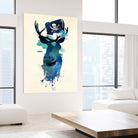 Captain Hook by Robert Farkas on GIANT ART - beige city scene