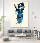 Captain Hook by Robert Farkas on GIANT ART - beige city scene