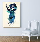 Captain Hook by Robert Farkas on GIANT ART - beige city scene