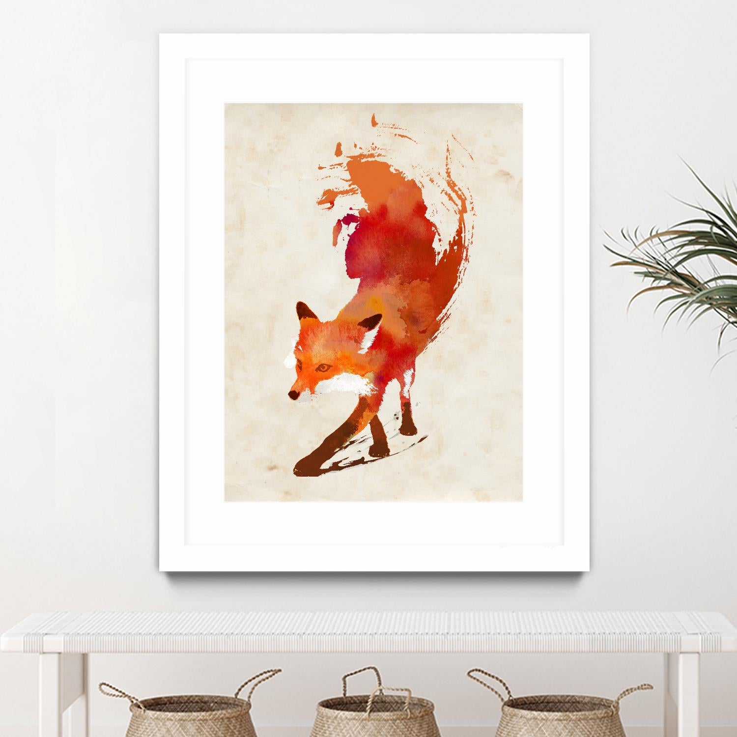 Vulpes Vulpes by Robert Farkas on GIANT ART - beige animals