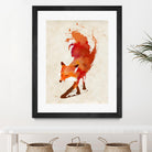 Vulpes Vulpes by Robert Farkas on GIANT ART - beige animals